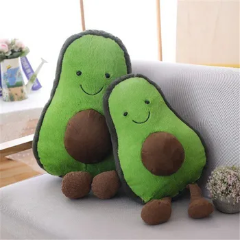 

Ugly Green Avocado Plush Toys for Children Soft Sleep Cushion Awful Fruit Cartoon Kawaii Pusheen Foot Avocado Plush Doll Toys
