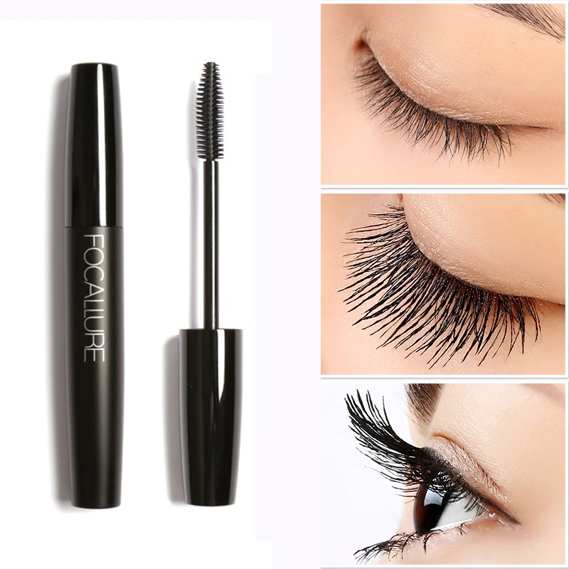 Makeup Mascara, Classic Black Eyelash Enhance Curling Waterproof Black