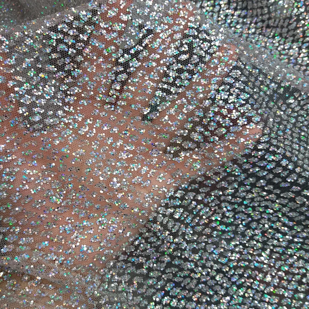 Новые высококачественные нигерийская вышивка клееные блестящие кружева с блестками, африканская кружевная ткань для вечерних платьев 5 ярдов/партия