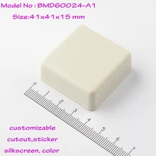 35 pcs free shipping41x41x15 mm consumer electronics instruments case power distribution enclosures small plastic boxes