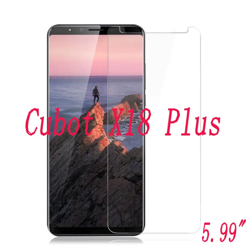 2 шт. Новая защитная пленка для экрана Cubot X18 Plus 5 99 дюйма закаленное стекло