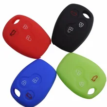 Remote 3 Buttons New Silicone Car Key Case Shell Cover fits For Renault Clio Trafic Master