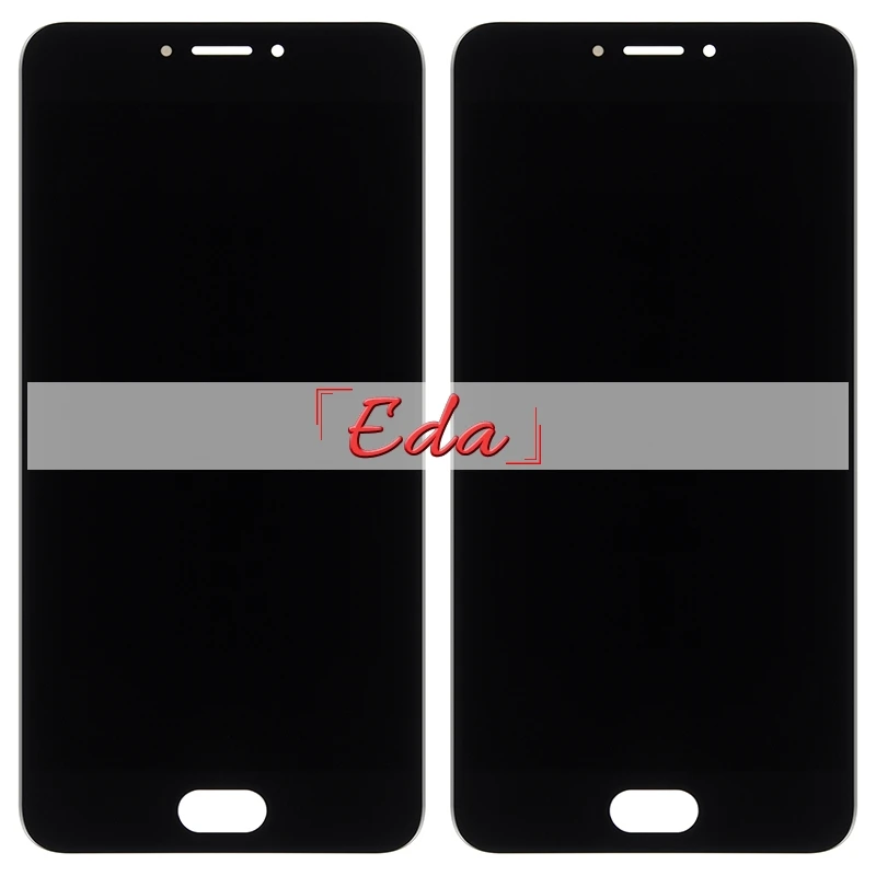 

1pcs MX6 LCD Display with Digitizer Touch Screen Assembly For Mei zu MX6 Smart Cellphone 5.5" Black White display screen+tools
