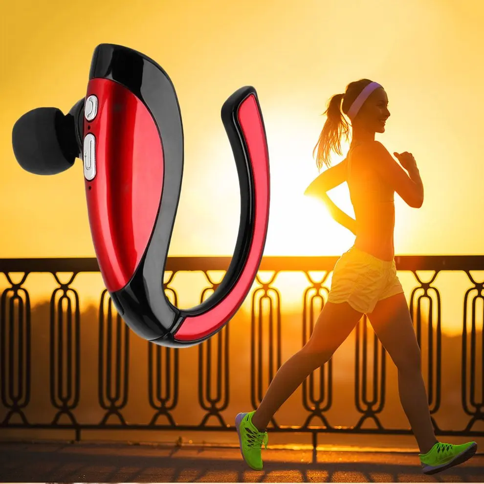 

10PCS Bluetooth 4.1 Wireless Sports Earbuds In-Ear Sport Headset Stereo Earphone Hands-free Headphone For Work Business Driving