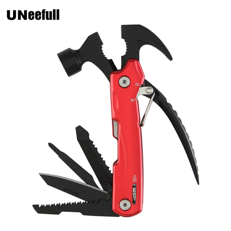 Uneefull Palu Keselamatan Mobil Darurat Multifungsi Dengan Pemotong Kawat Pisau Gergaji Obeng Peralatan Edc Untuk Kemah Luar Ruangan Alat Tangan Set Aliexpress
