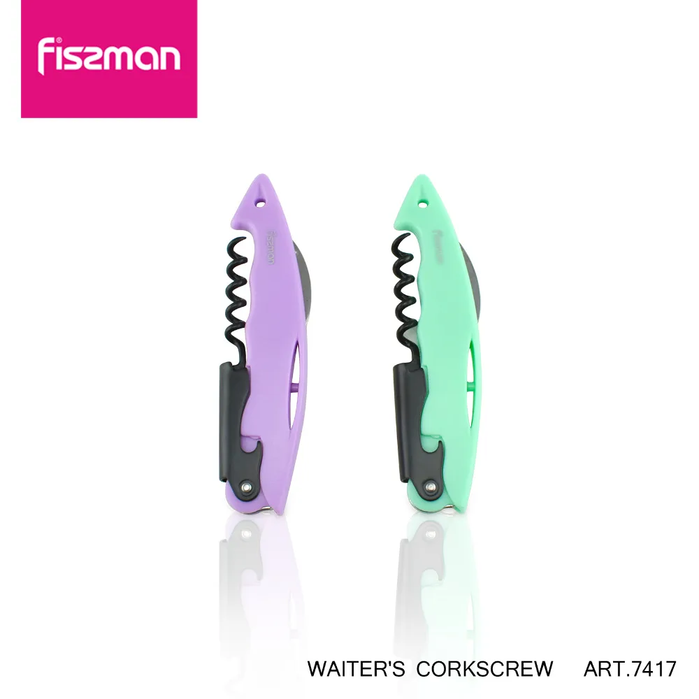 

Fissman High Quality Wine Bottle Opener Foldable Professional Wine Opener Kitchen Tool Multifunction Portable Screw Corkscrew