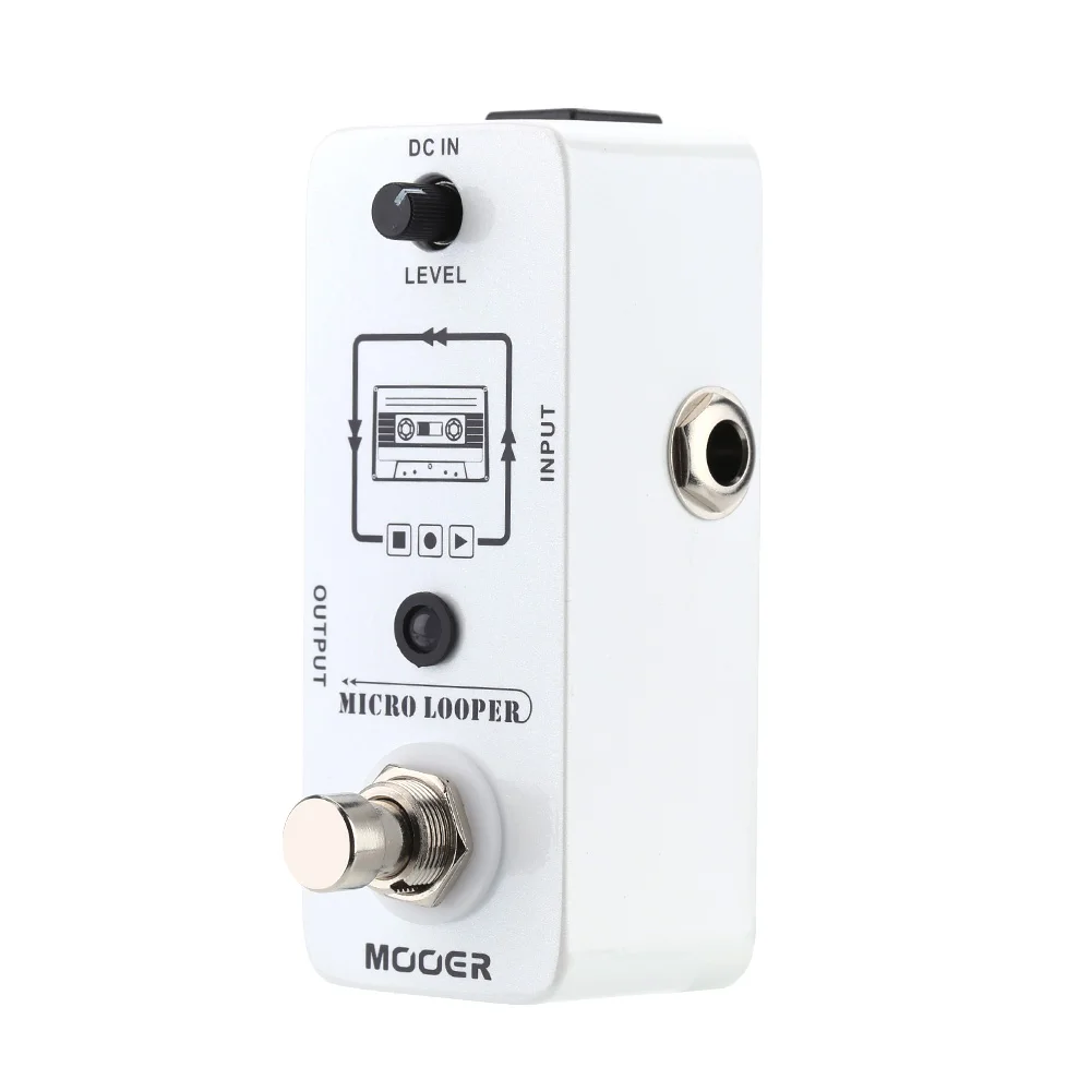 Mooer Micro looper гитарная педаль мини циклическая записывающая для электрогитары