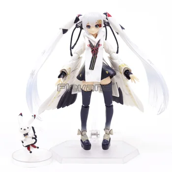 

Vocaloid Hatsune Miku Figma EX-045 Snow Miku Crane Priestess Ver. PVC Action Figure Collectible Model Toy Doll