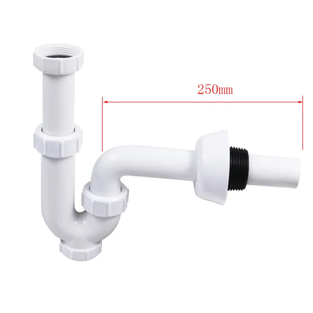 Talea basin drain hose Basin Sink Waste Pipe Kit into the wall Washbasin Deodorant drain hose