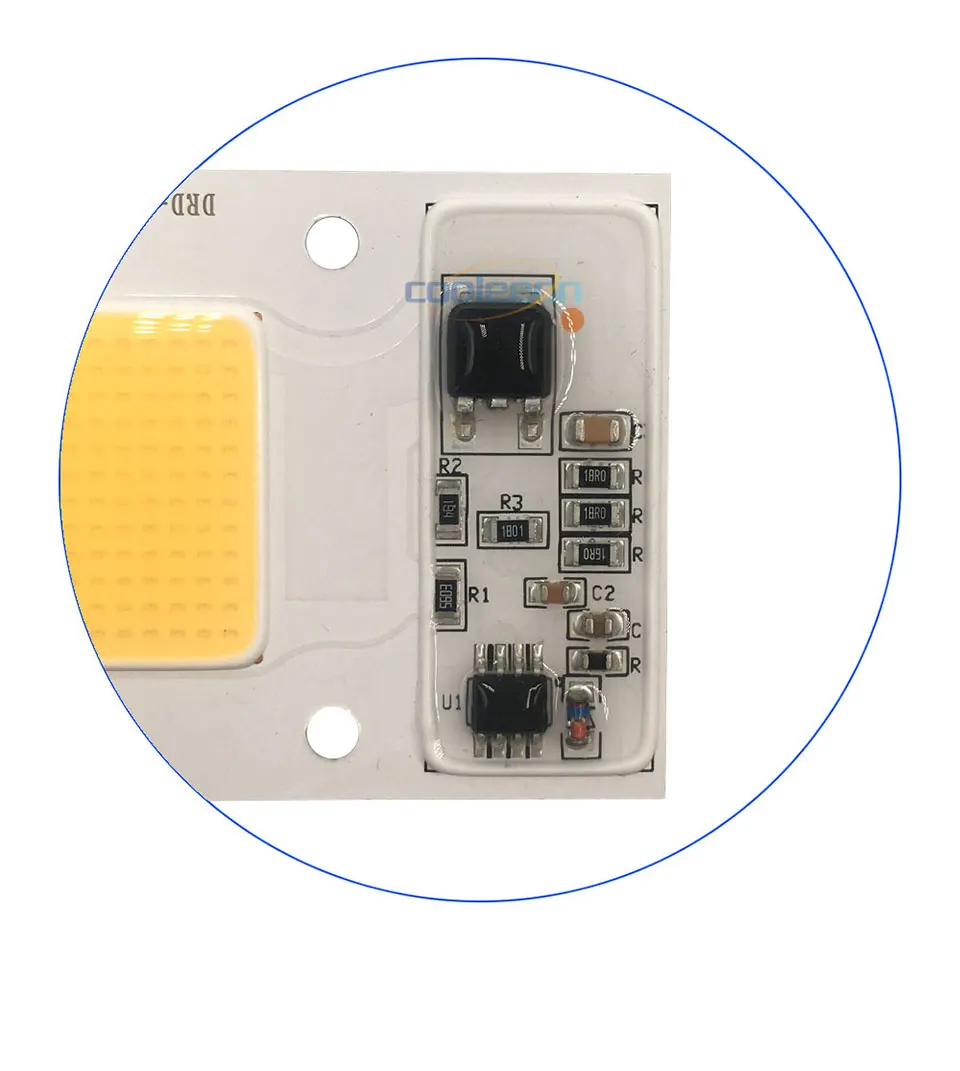 Full Spectrum COB LED Lamp 50W 95% RA 220V AC COB Chip Smart IC for Plant Frow Lights Floodlight Lighting Source Warm Cold White (4)