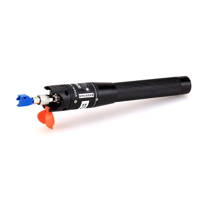 

Free shipping FTTH pen style fiber optic laser tester LC/FC/SC/ST Adapter fiber optica cable10MW CATV