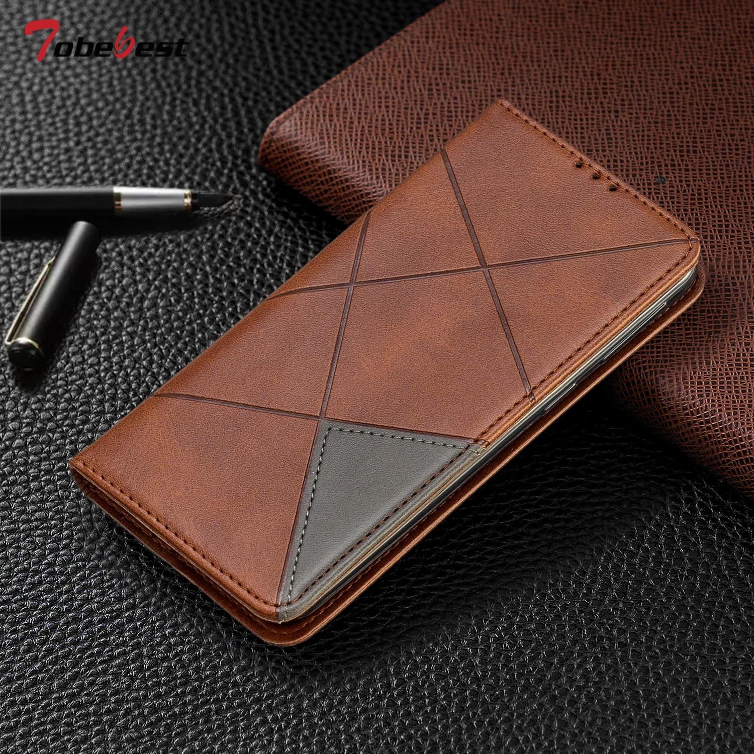 

Tobebest Magnetic Wallet Leather Case For Samsung Galaxy A40 Case Cover for Samsung A40 a40 A 40 Cover With Card Pocket
