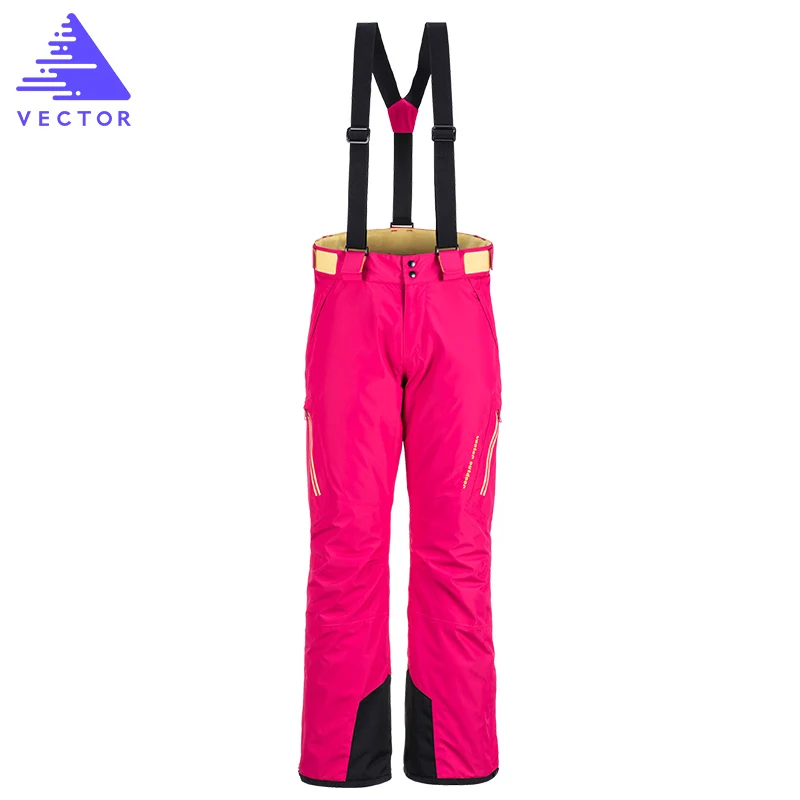 

VECTOR Brand Professional Ice Ski Pants Women Waterproof Snow Pants Winter Warm Snowboard Pants Outdoor Skiing Pants 50017