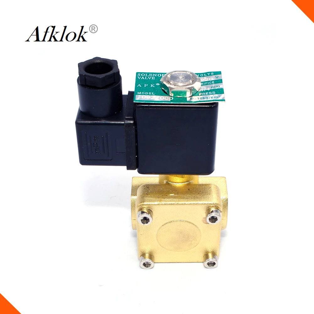 

2 Way Electric 220v 1" solenoid valve water 12v Normally Closed 16bar DN25