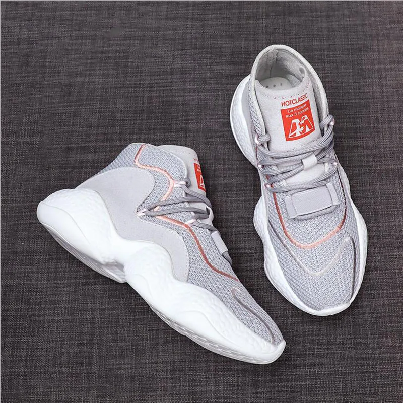 

Fashion Korean Women Shoes Spring Tenis Feminino Casual Shoes Outdoor Walking Shoes Women Flats Pink Lace Up Ladies Shoe