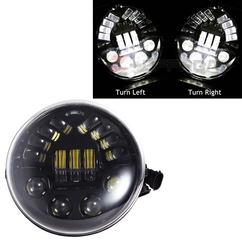  2019  Motorcycle LED Headlight with Highly Sensitive Headlamp Replacement For V-Rod VRSCX VRXSE - 32989759299
