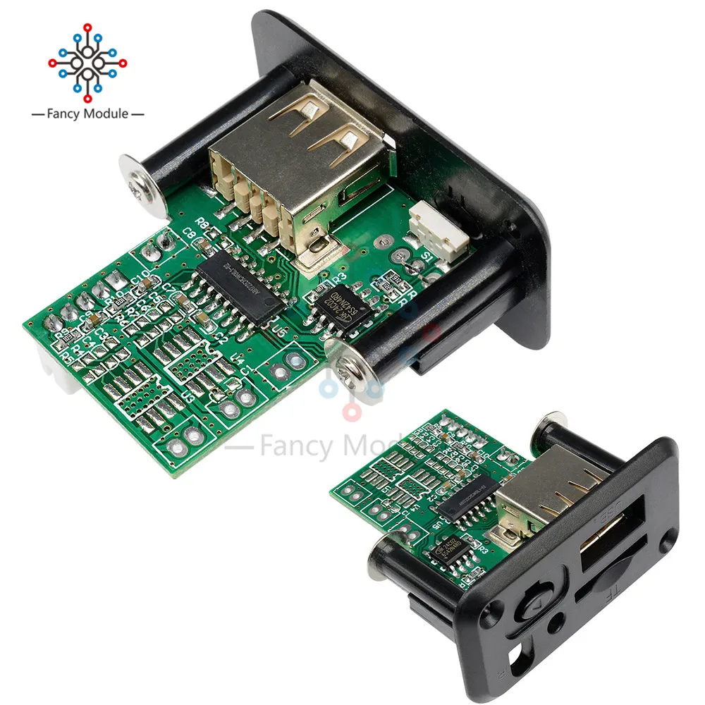 

5V 7-12V Mini MP3 Decoder Board USB TF U-Disk Reader MP3 Player Amplifier With IR Remote Controller For Arduino