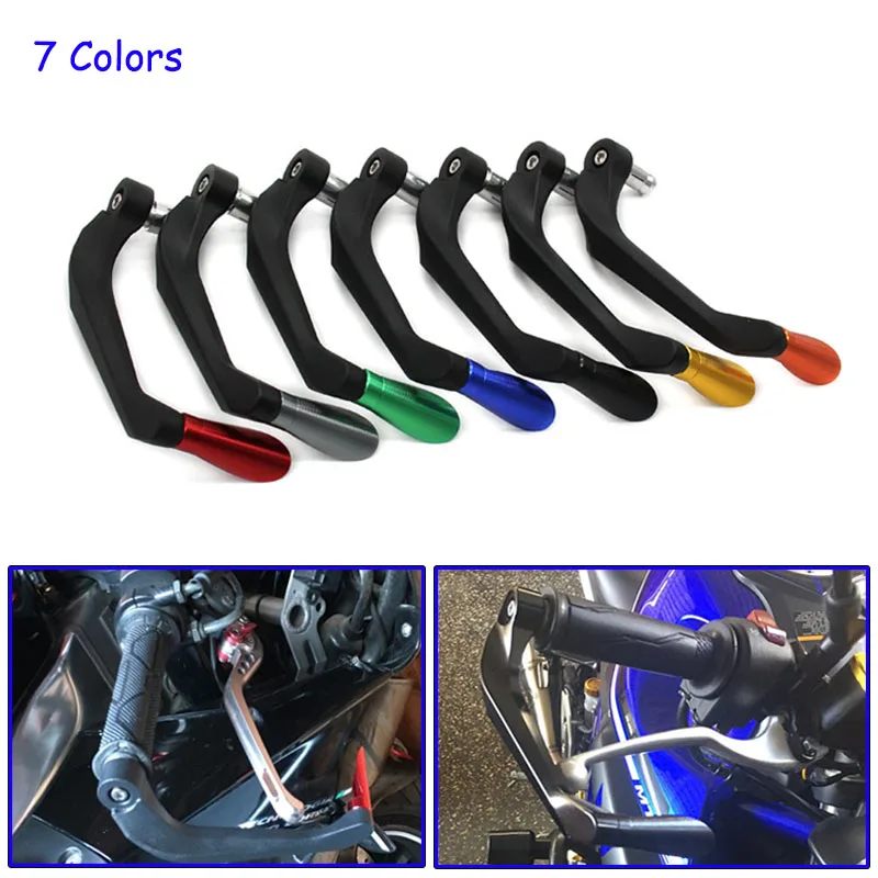 

New Motorcycle 7/8" Brake Clutch Lever Guard Protectors For YAMAHA YZF R1/R3/R6/R1M/R1S/R15/R25/R125 M109r JOG Virago