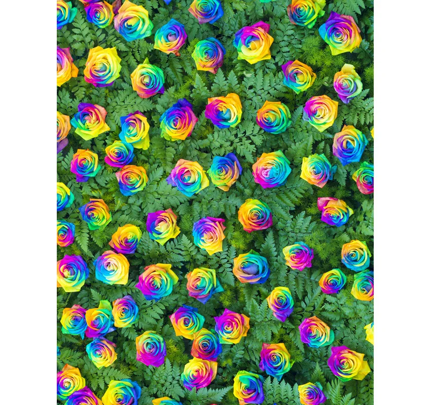 

LIFE MAGIC BOX Backdrops Peacock Flower Large Vinyl Photo Background Birthday S-2557
