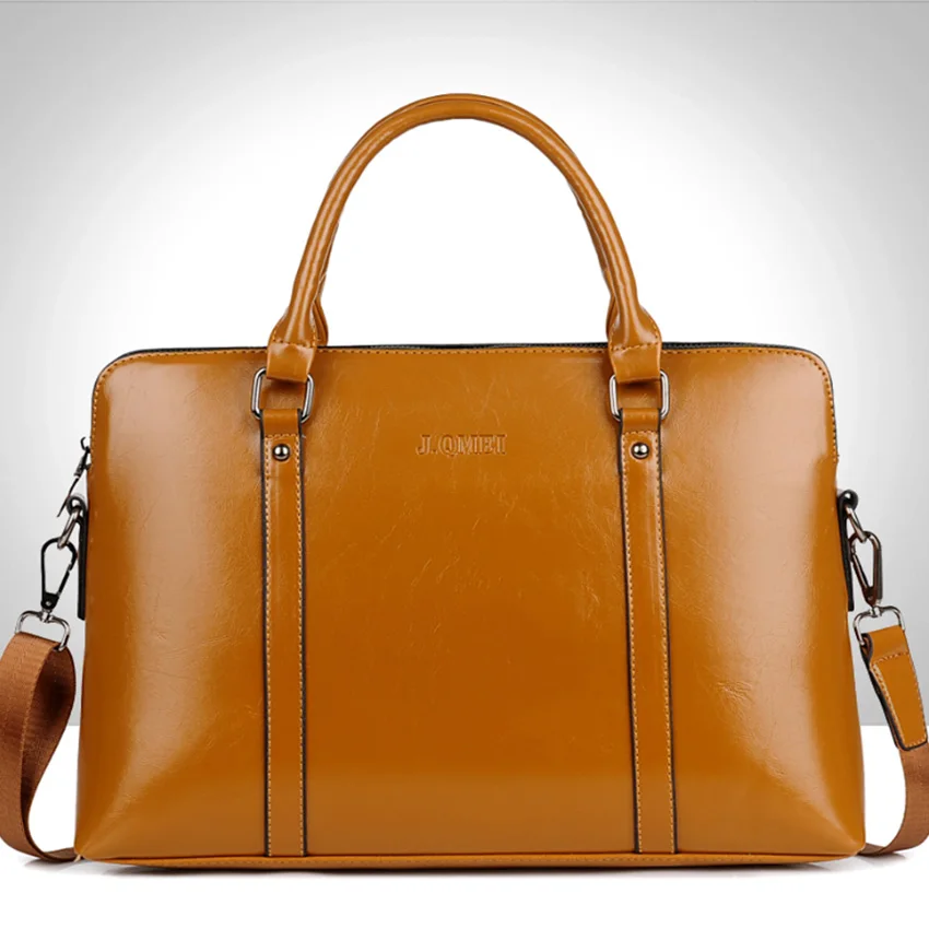 2018 High quality PU Leather Laptop bags for women 13