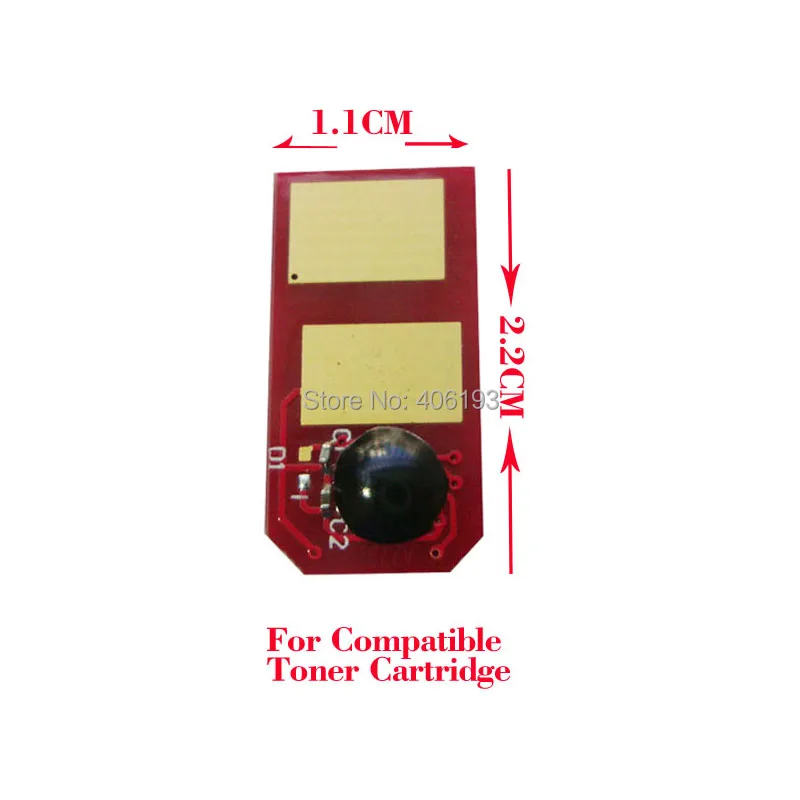 4x Toner chip For OKI C332 C332dn MC363 MC363dn C332 dn MC363 dn Cartridge Reset chip EUR version