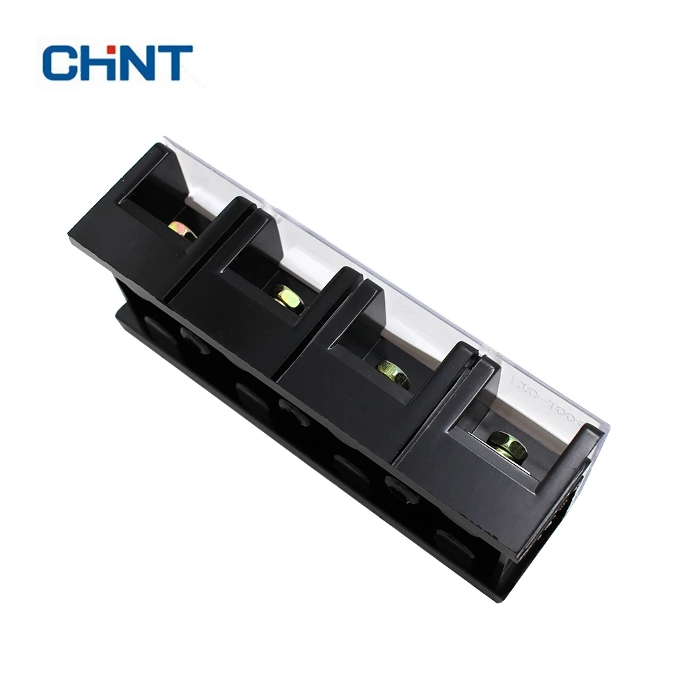 CHNT медный TC 1004 стационарный высокотоковый клеммный блок 4P 100A 4 разрядный поп