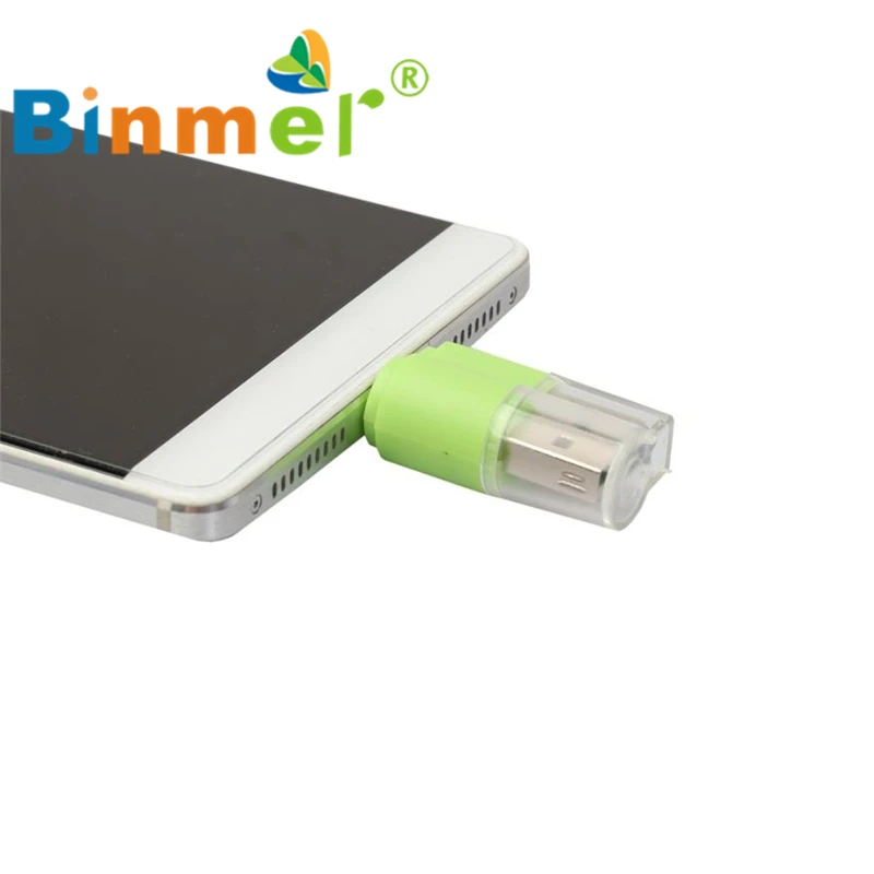 OTG Micro USB к USB 2.0 Micro SD Card Reader Адаптер для Android Phone_KXL0530