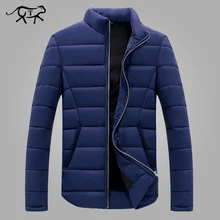Брендовая зимняя куртка мужская Повседневное со стоячим воротником Высокое качество Модное зимнее пальто Для мужчин s парка верхняя одежда, теплый, Облегающая посадка 4XL