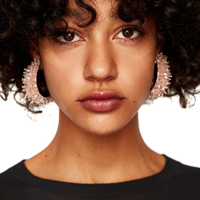 KEORMA 6 Colors New C shape Ear nail Fashion Design Drop Elegant for Jewelry Women Earrings Gift Wholesale Pendientes ER240 | Украшения и