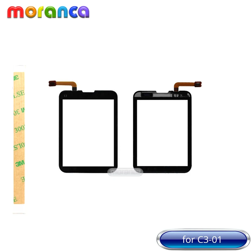 

2.4'' Screen for Nokia C3-01 C3 01 Touch Screen Digitizer Front Glass Sensor Panel Black Touchscreen Replacement Parts