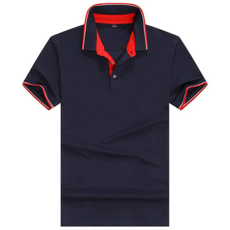 

Short Sleeve Polo shirt Men Fashion Polos Shirts Mens Casual Pearl Cotton Breathable Golfsports Turn Down Collar Tee Shirt Tops