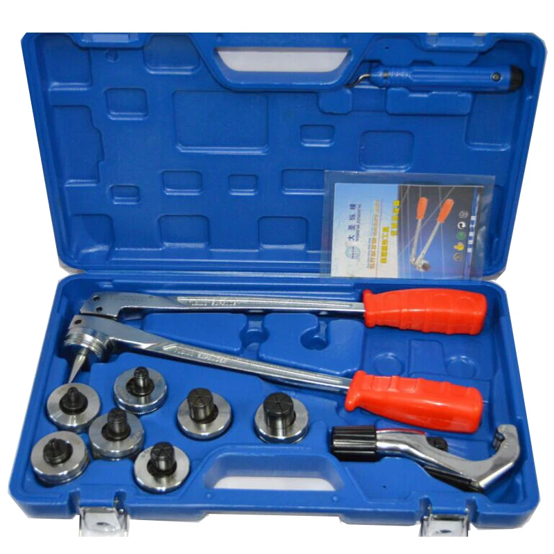 

Tube Expanding Tool Set 3/8" to 1-1/8" Copper Tube Pipe Expander Tool Kit
