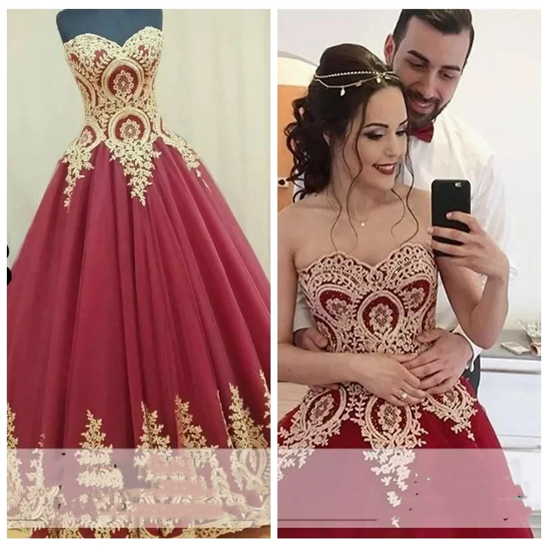 #^Special Price Custom Gold Kant Applicaties Arabisch Lange Prom Dresses 2019 Sweetheart Plus Size Midden-oosten Indian Kaftan Formele Avondjurken #^Special Price Custom Gold Kant Applicaties Arabisch Lange Prom Dresses 2019 Sweetheart Plus Size Midden-oosten Indian Kaftan Formele Avondjurken