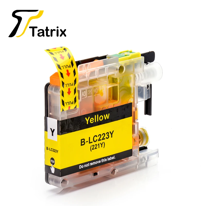 Tatrix-cartucho de Tinta Compatível com Chip Irmão Mfc-j4420dw J4620dw J4625dw J480dw J680dw Impressora J880dw Lc223 Lc221 - Imagem 3