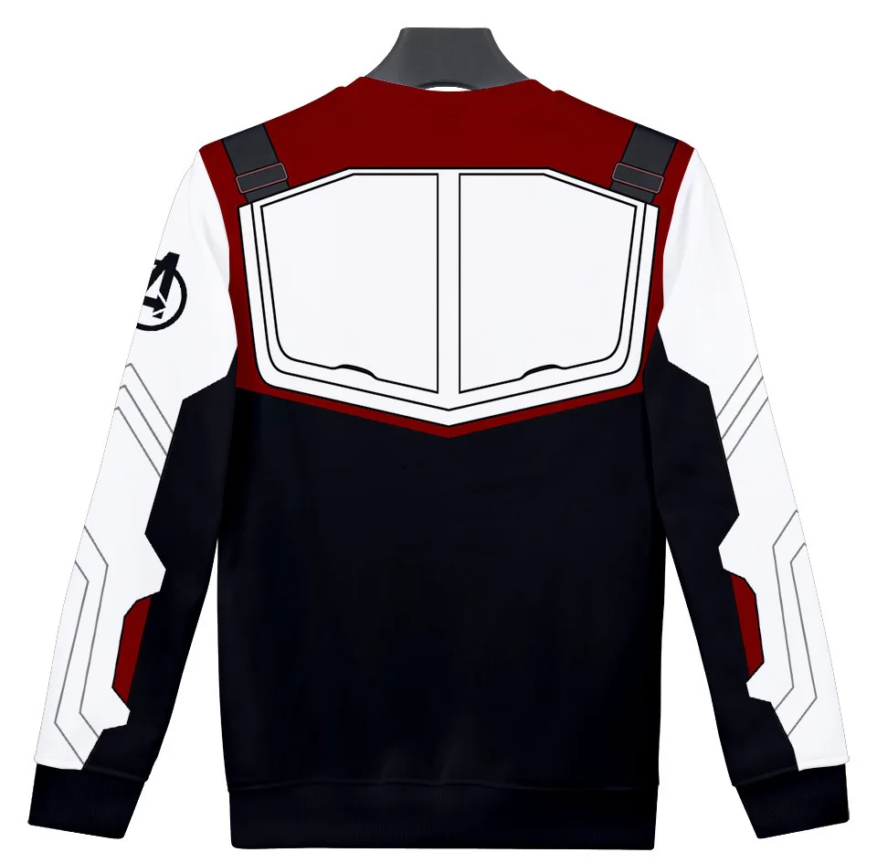 Avengers Endgame Cosplay Costumes Superhero Deadpool Quantum Realm Sweatshirts Long T-shirt Tee Daily Casual Sweater Tops