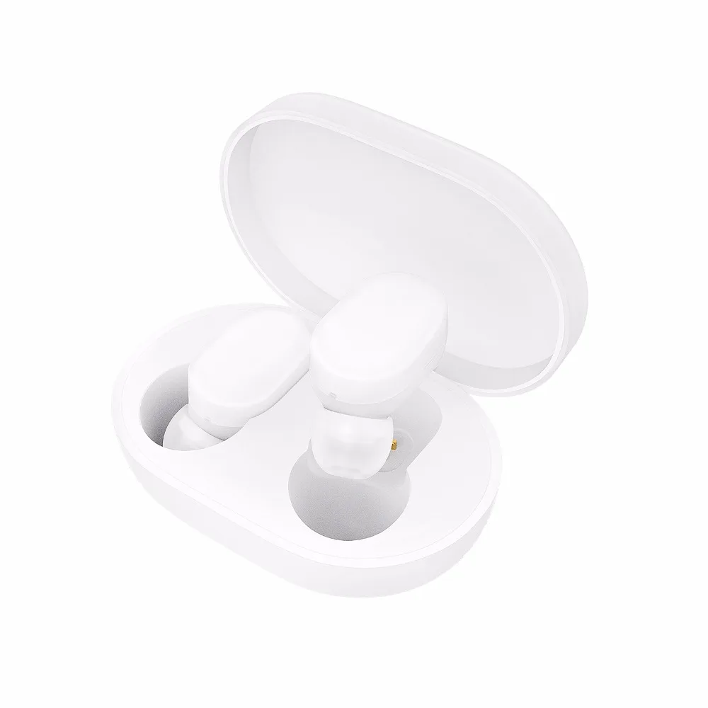 Xiaomi TWS AirDots Bluetooth наушники Молодежная версия гарнитура стерео Бас BT 5,0 наушники с микрофоном Handsfree AI управление