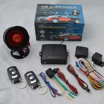 

Auto Car Engine Alarm System Central Lock Push Start/Stop Button Remote Unlock Window Up Remote Keyless Entry System For Peugeot