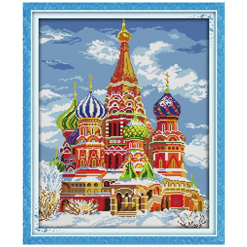 Китайские вышивки крестом