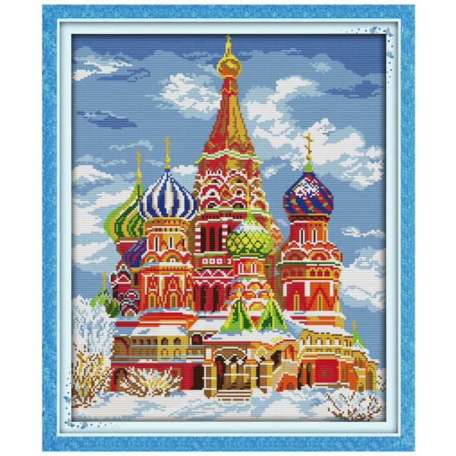 Китайские вышивки крестом