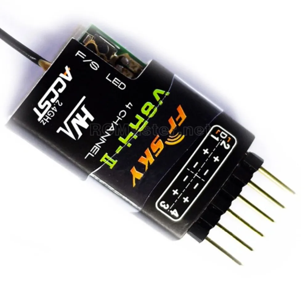 

Feiying FrSky V8R4-II 2.4GHz 4Channels ACCST Receiver Compatible with Hitec V8R4