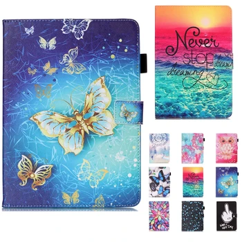 

Star Print Cartoon Flip PU Leather Case For Samsung Galaxy Tab A 9.7 T550 T555 SM-T550 9.7'' Tablet Case Capa Funda Coque #R