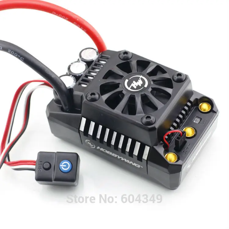 Hobbywing EZRUN 200A 8s водонепроницаемый бесщеточный ESC 1/5 RC автомобиль на дороге# EZRUN MAX5-V3Freeshipping