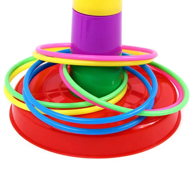 Пластиковые накладные петли игрушка родитель-ребенок Интерактивная семья вечерние развивающая игрушка для детей большой размер метание