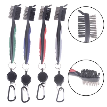 

Golf Club Brush Golf Groove Cleaning Brush 2 Sided Golf Putter Wedge Ball Groove Cleaner Kit Cleaning Tool Golf Accessories