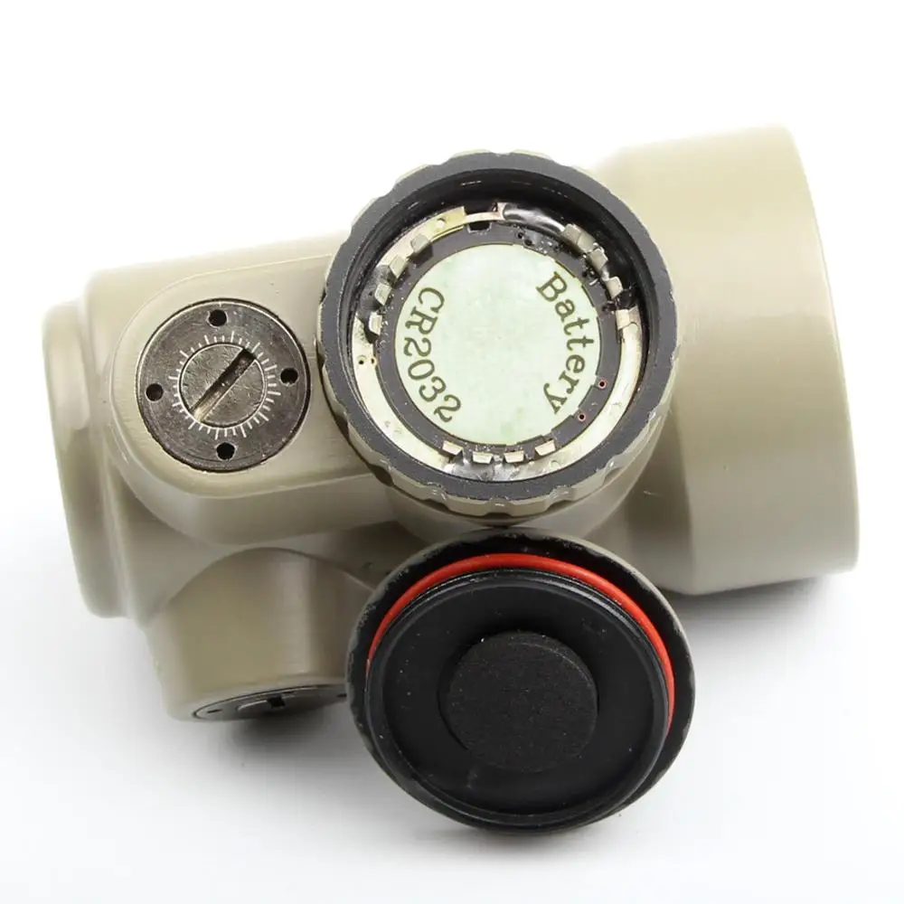 Tactical 1x Red Dot Sight 8 Brightness Aim Device Scope air rifle Red