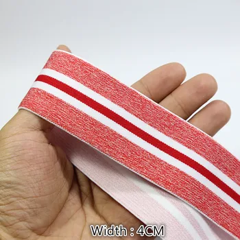 

Stripe Elastic Bands 3meter/pack Elastic Ribbon Clothing Bags Trousers Elastic Rubber 4cm ,5CM Webbing DIY Sewing Accessories