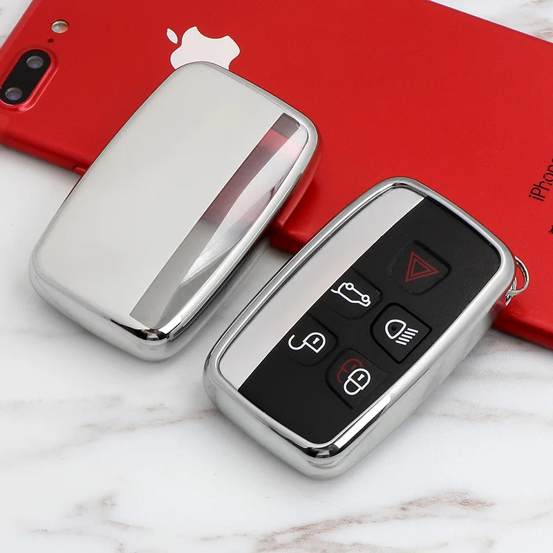 

soft TPU Car Key Case Cover For Land Rover A9 Range Rover Sport Evoque Freelander 2 Jaguar XE XJ XJL XF C-X16 V12 Guitar F X Typ