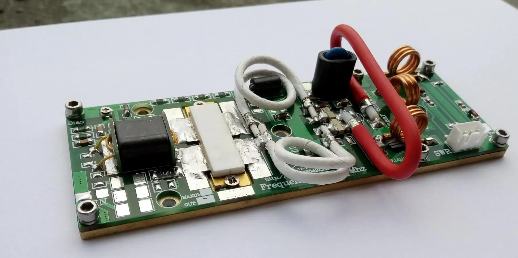 DIY KITS FM VHF 80 170 MHZ high frequency power amplifier board suitein Amplifier from Consumer