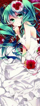 

VOCALOID2 Anime Miku 105*40CM Long Body Pillow Case Cover PillowCases #35812