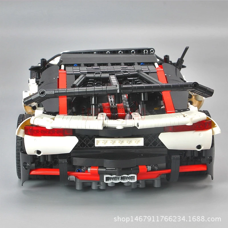 LP 23006 2838 шт. техника хэтчбек Тип R Sportscar гоночный автомобиль строительный блок кирпичная игрушка